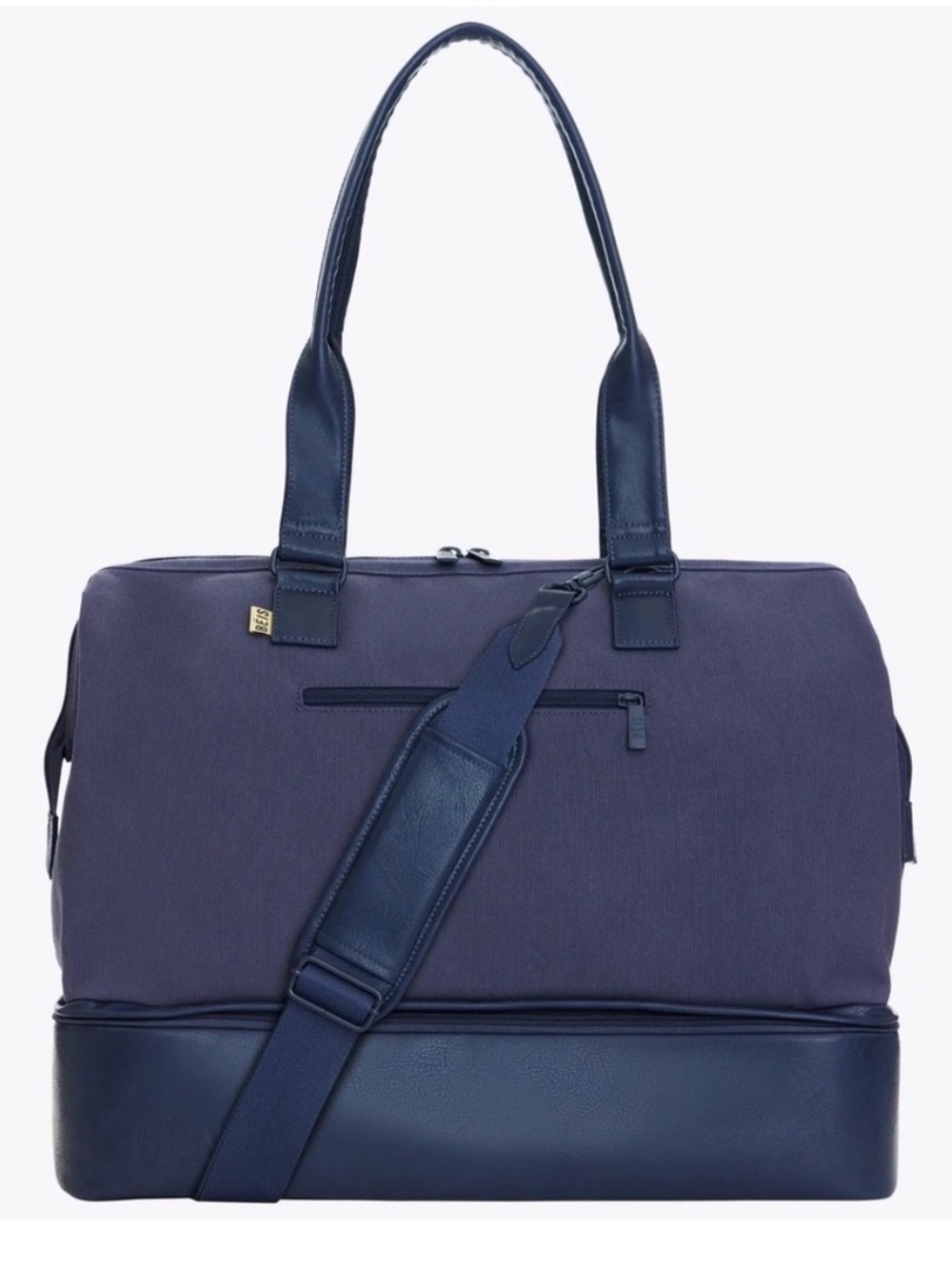 BEIS Navy Duffel Weekender Bag